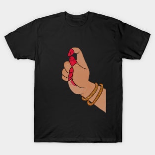 Bharatanatyam dance Mudra hand gesture T-Shirt